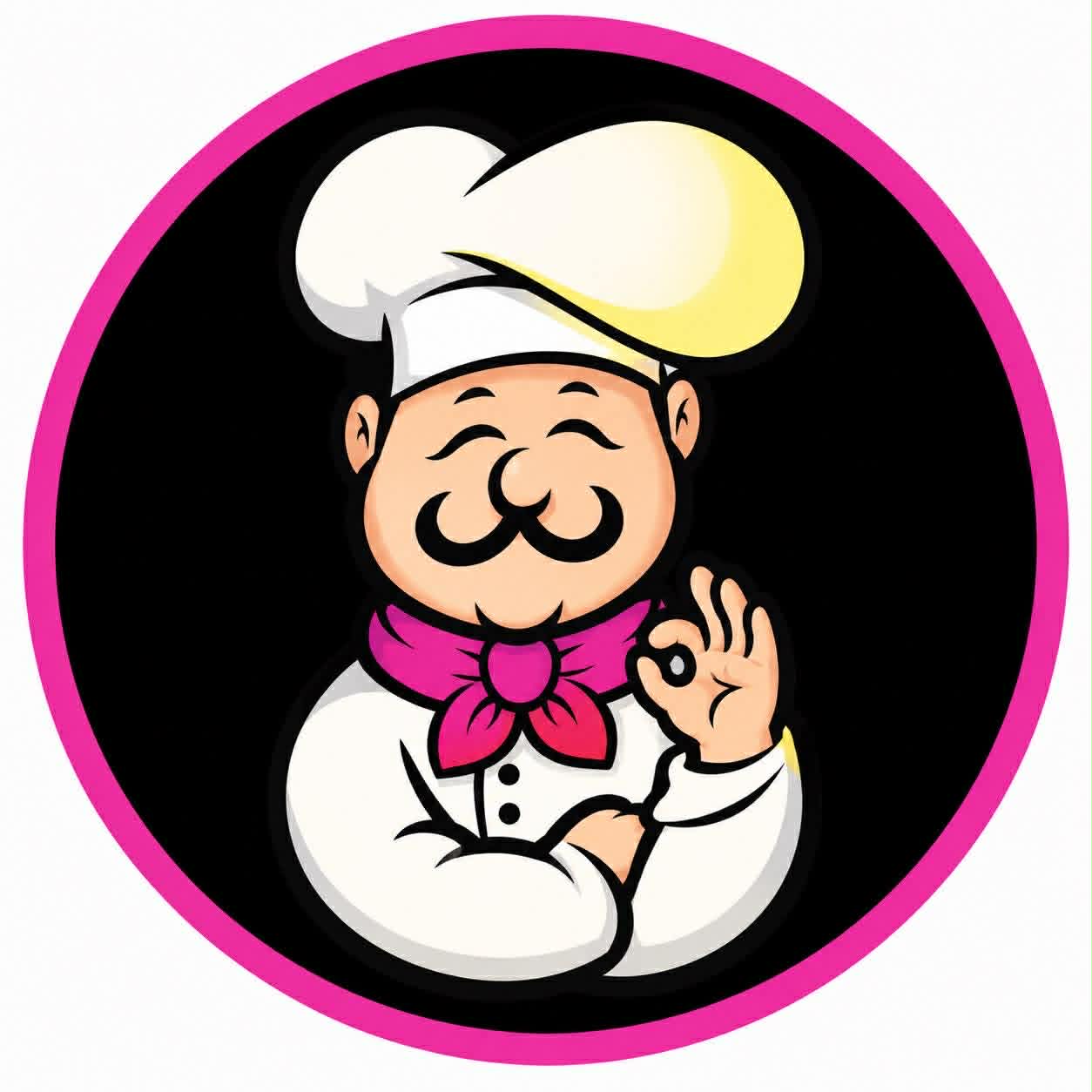 Tosca Pizza Chef Logo